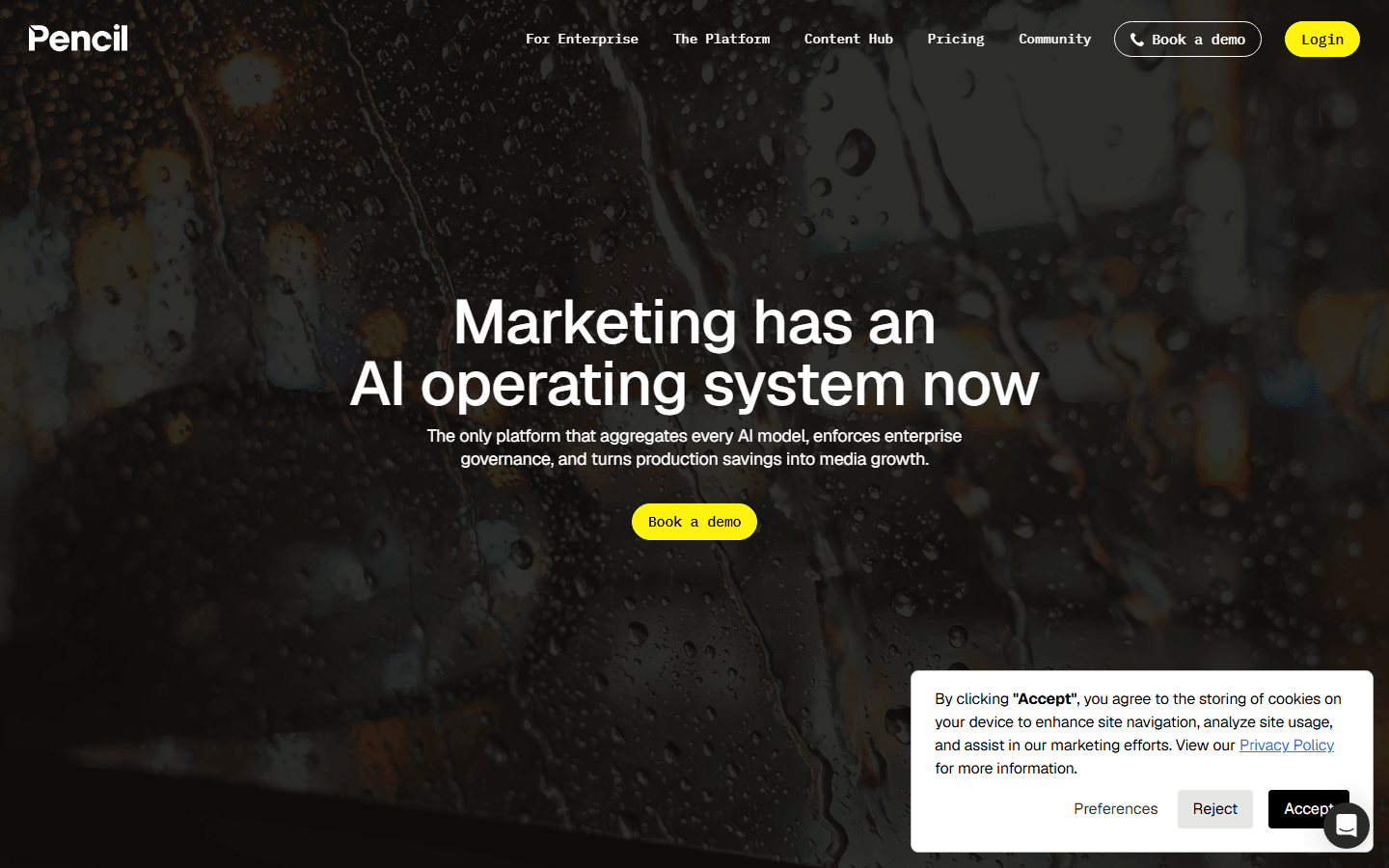 Pencil homepage