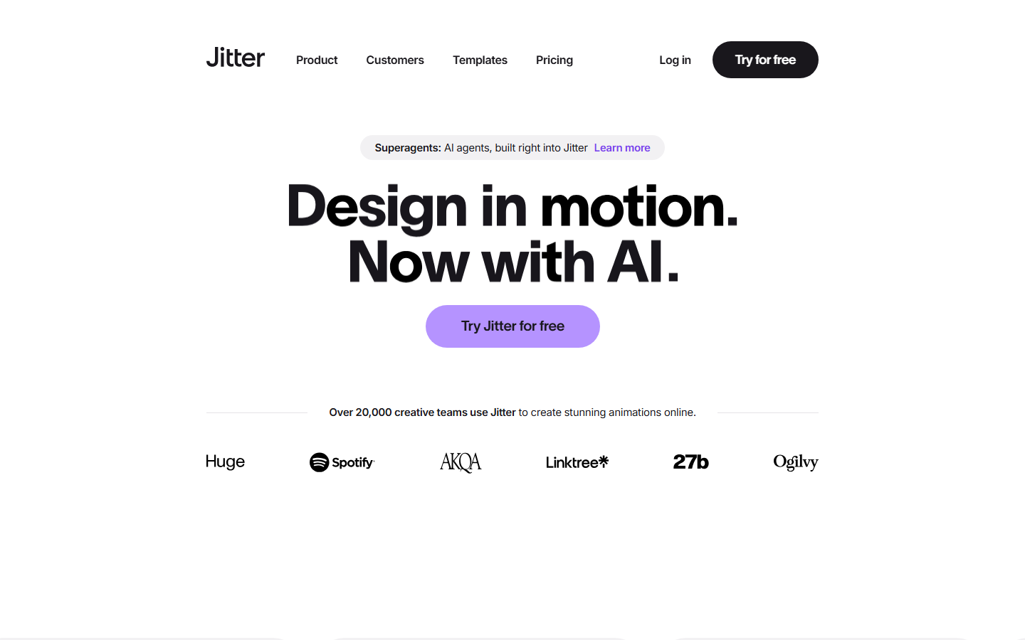 Jitter homepage