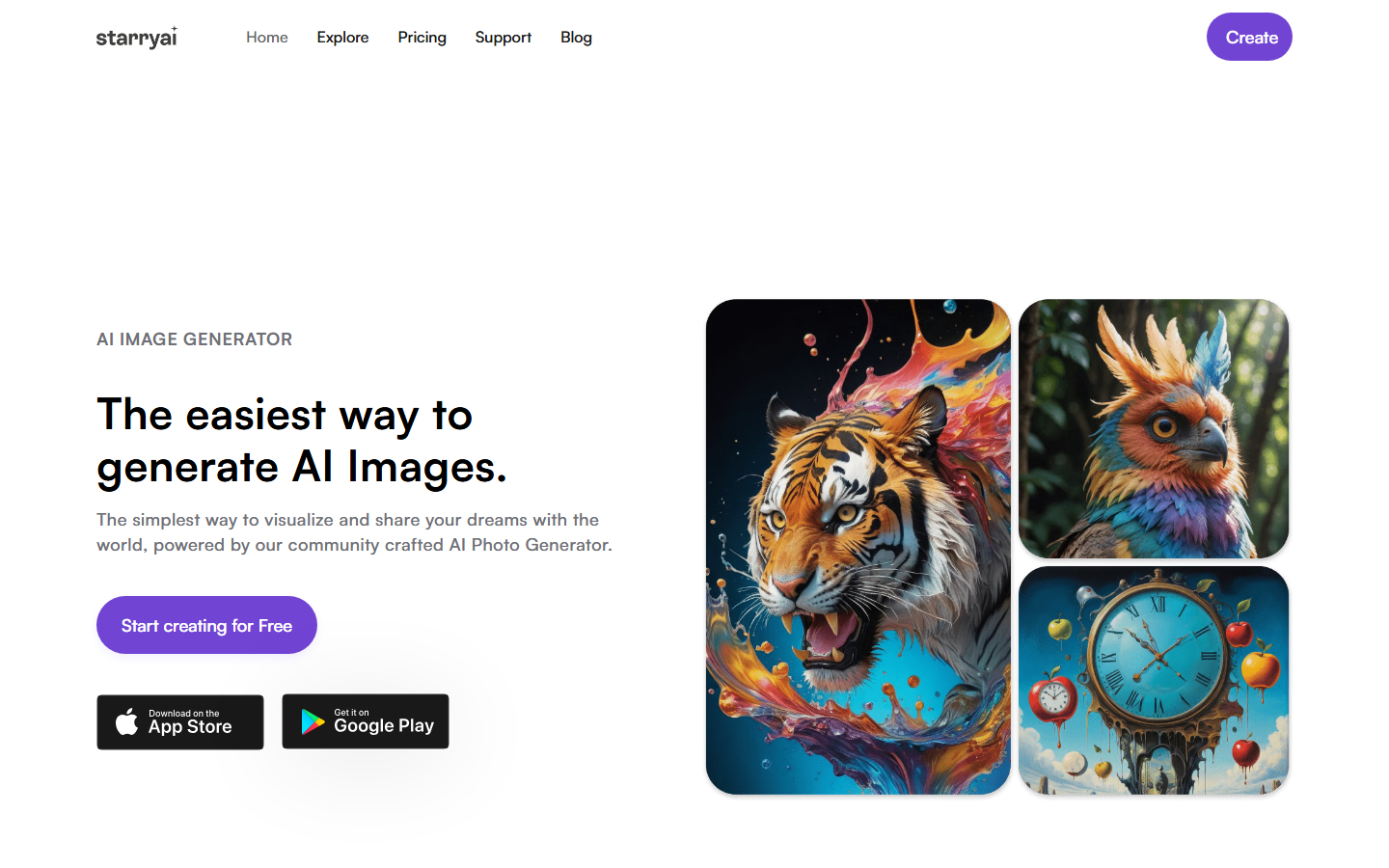 starryai platform