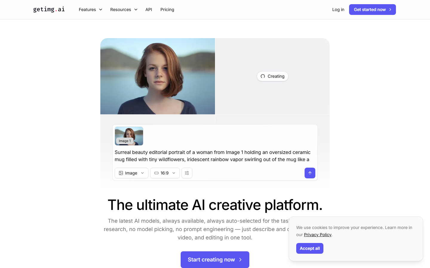 getimg.ai homepage