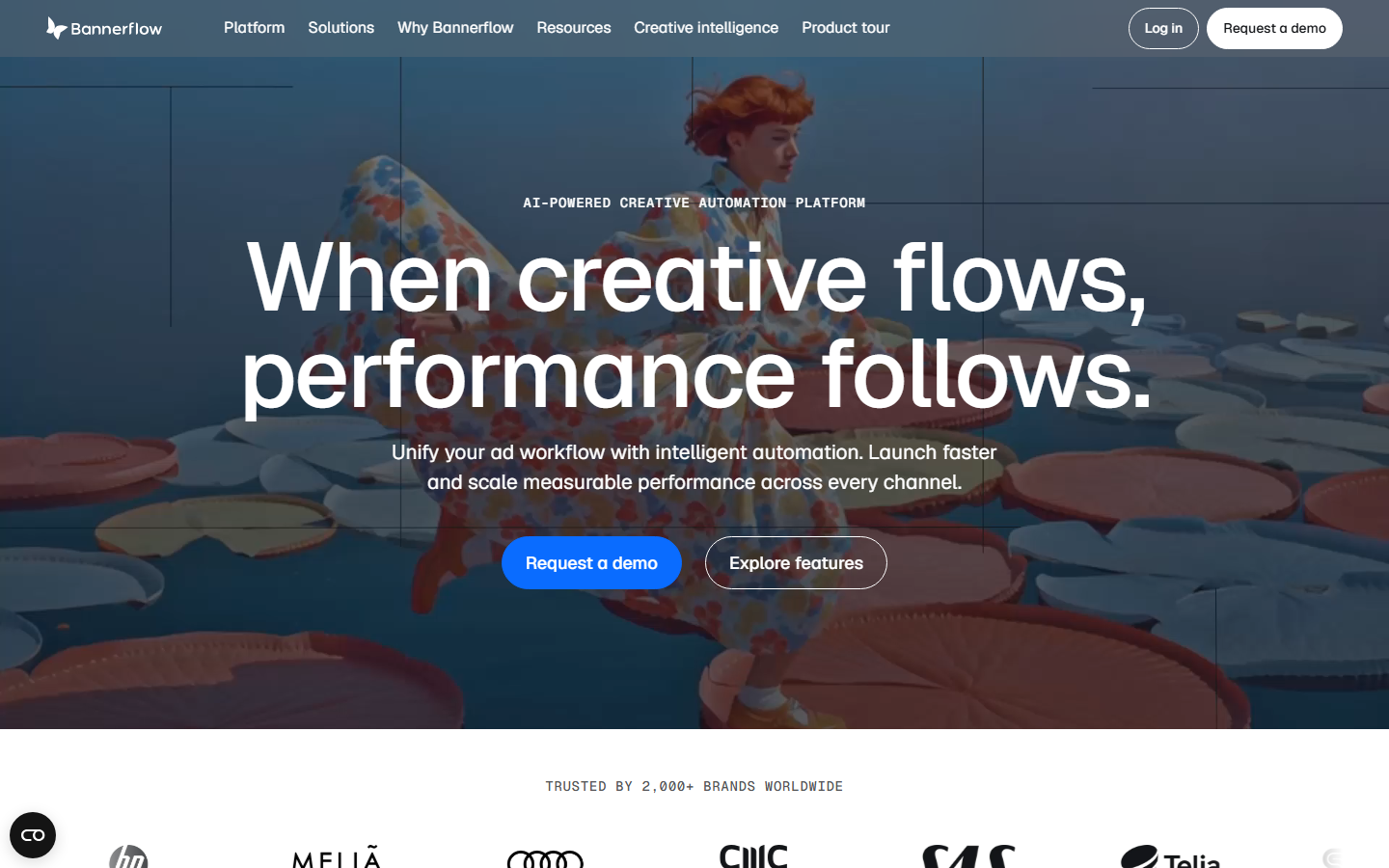 Bannerflow homepage