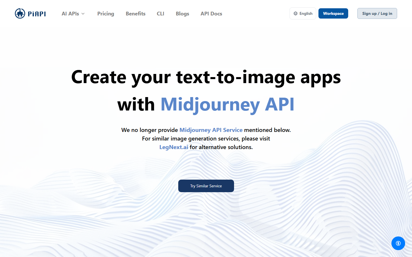 PiAPI homepage