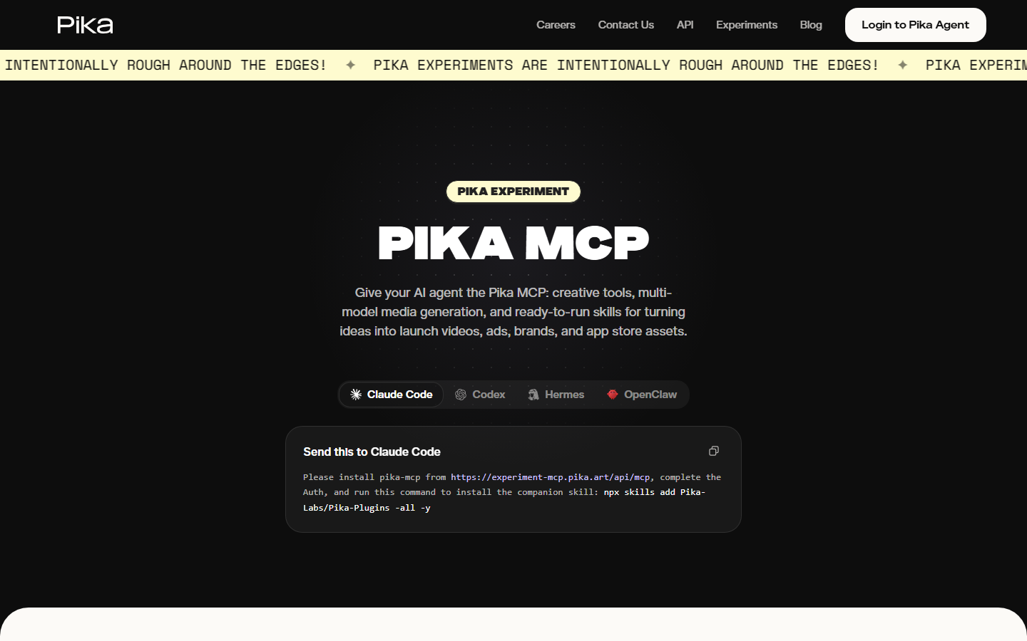 Pika MCP official