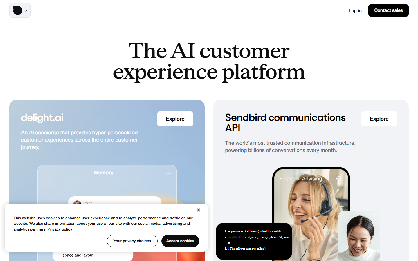 Sendbird messaging platform