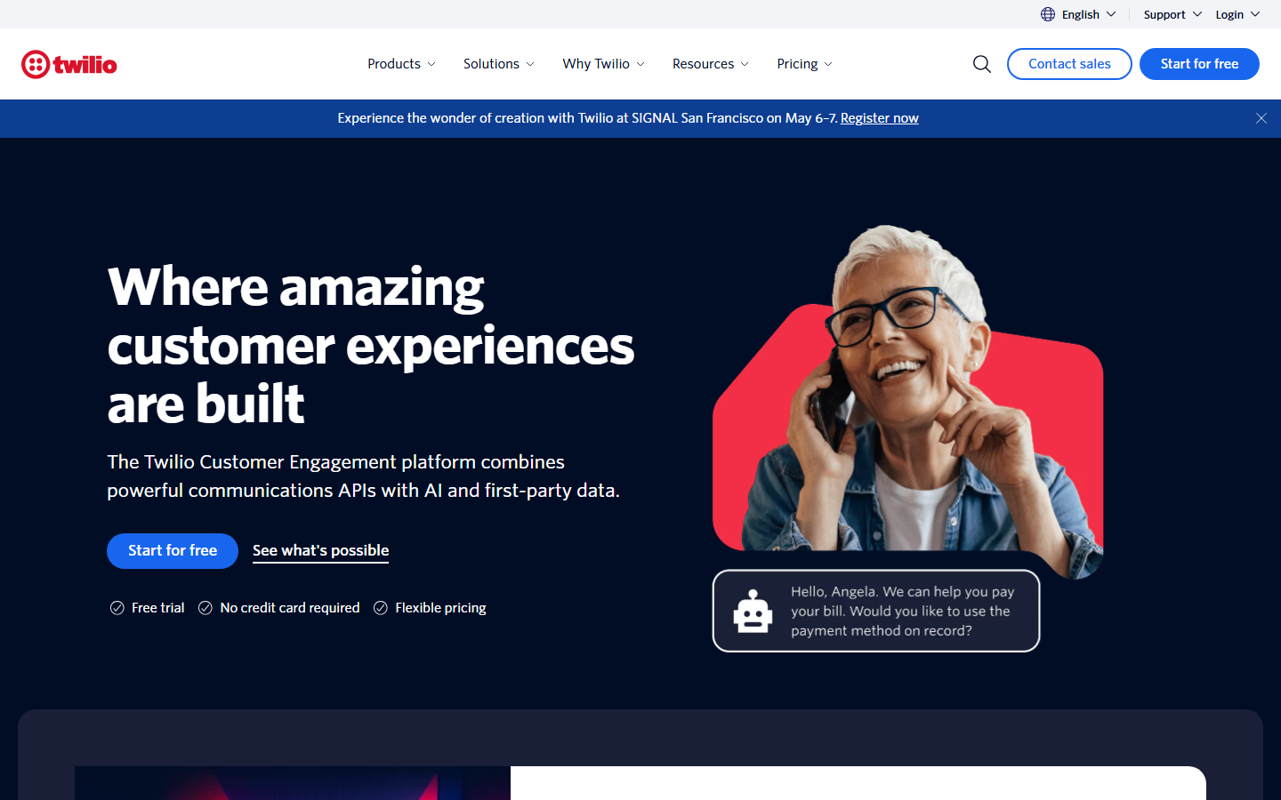 Twilio communications platform