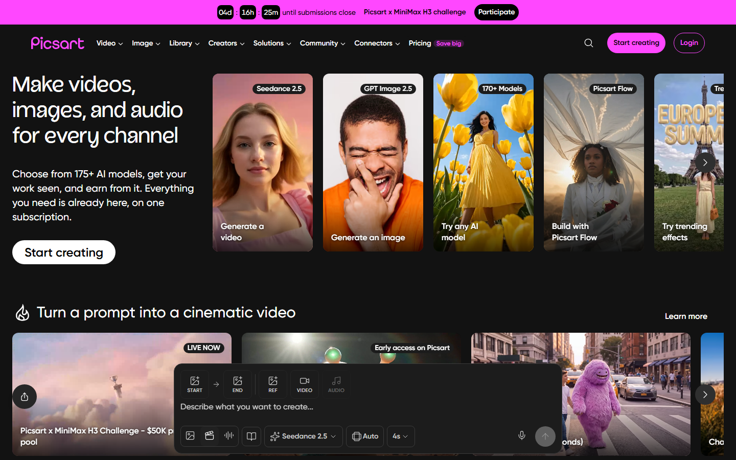 Picsart creative APIs and editor SDK
