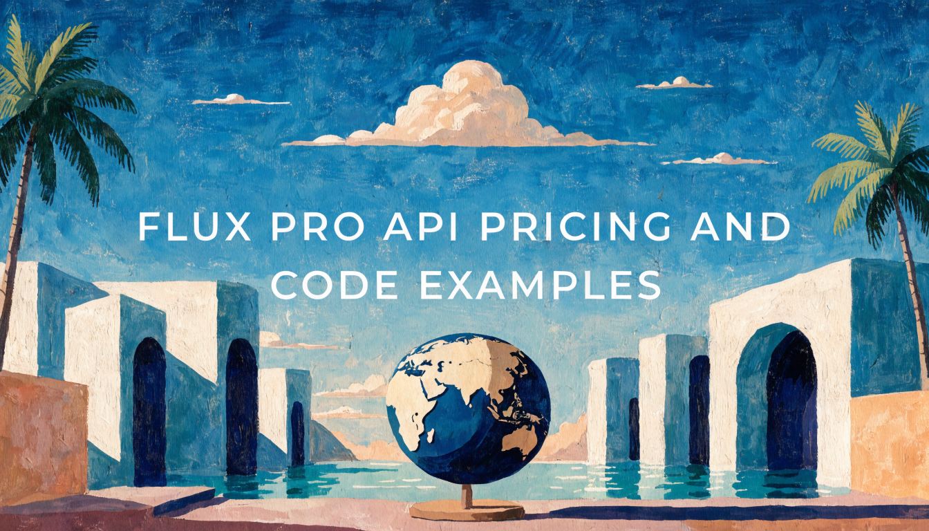 Flux Pro API Pricing and Code Examples: A Complete Developer Guide ...