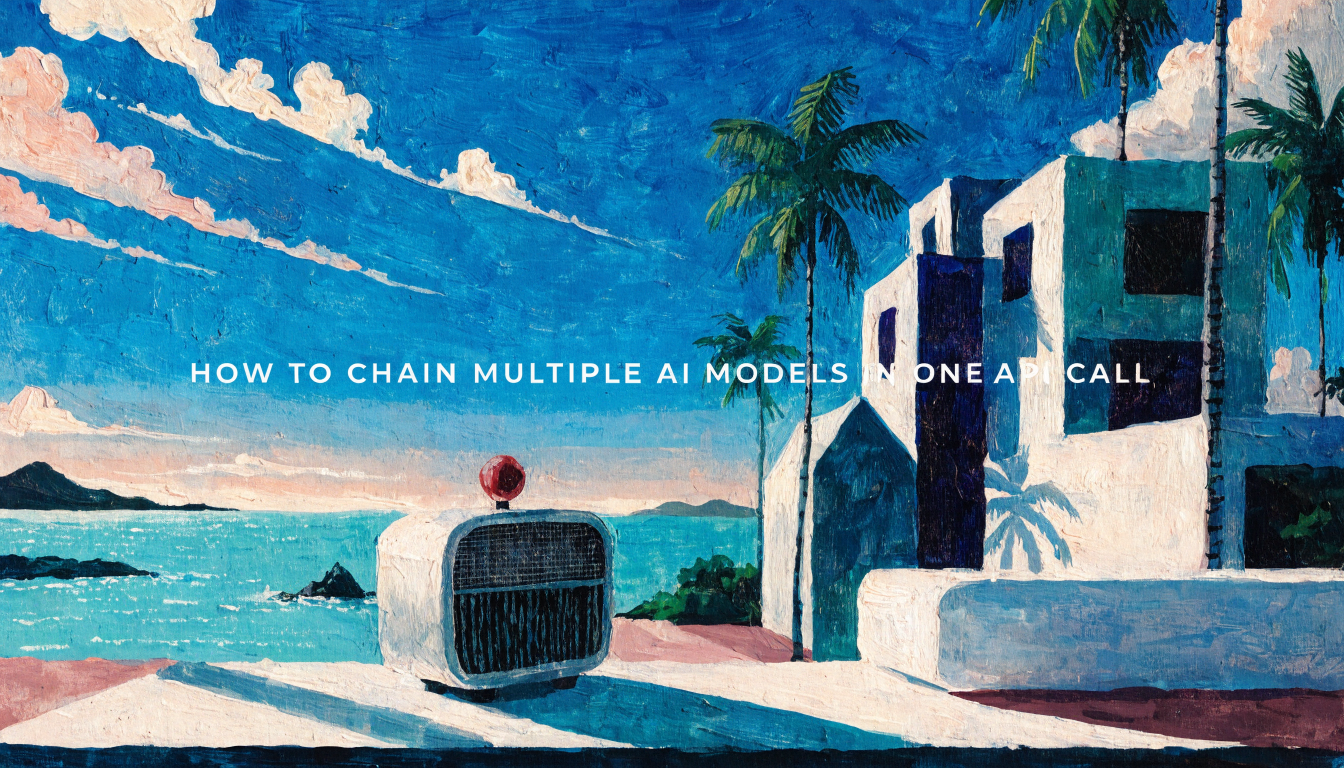 How to Chain Multiple AI Models in One API Call | Wireflow Blog