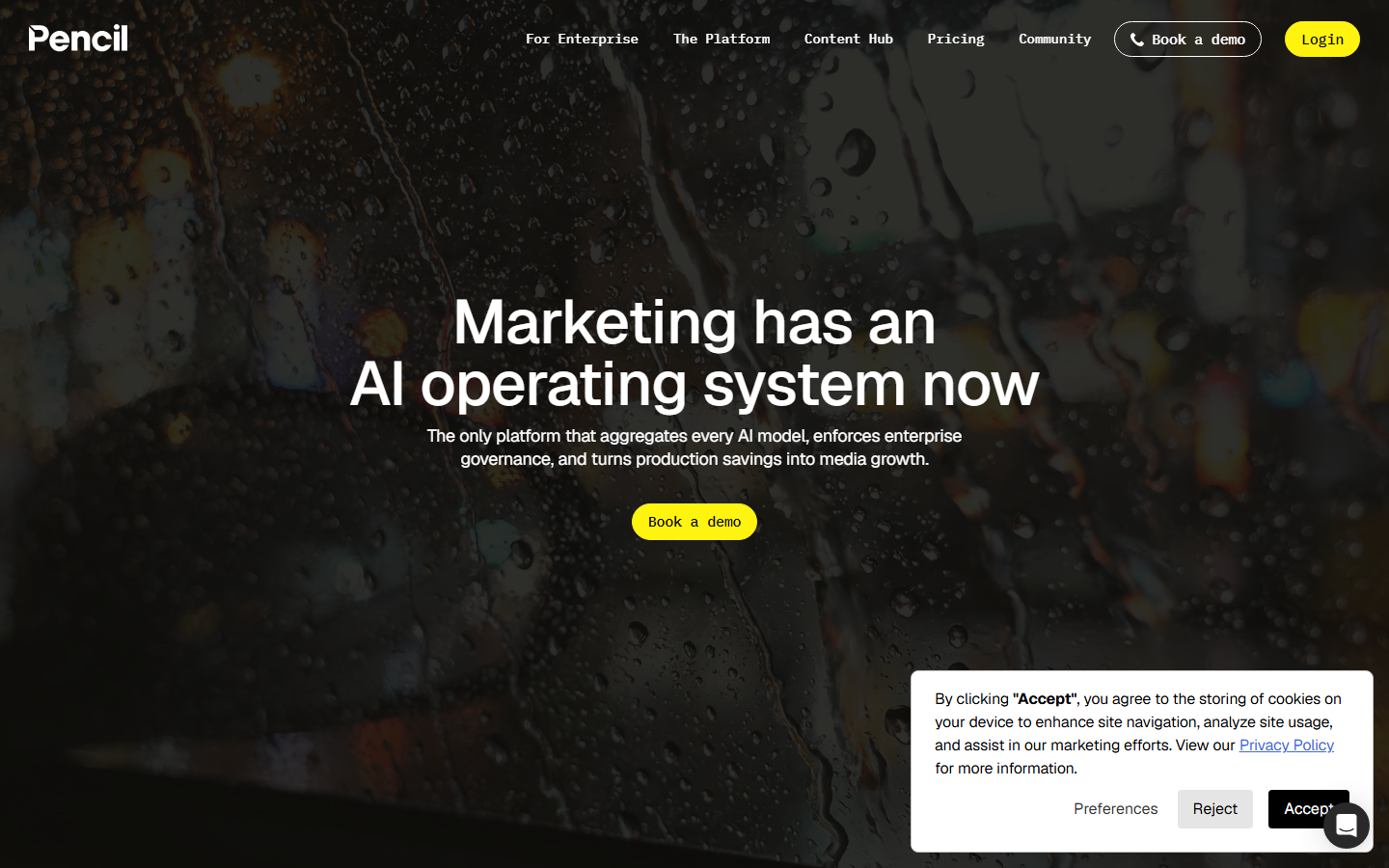 Pencil homepage