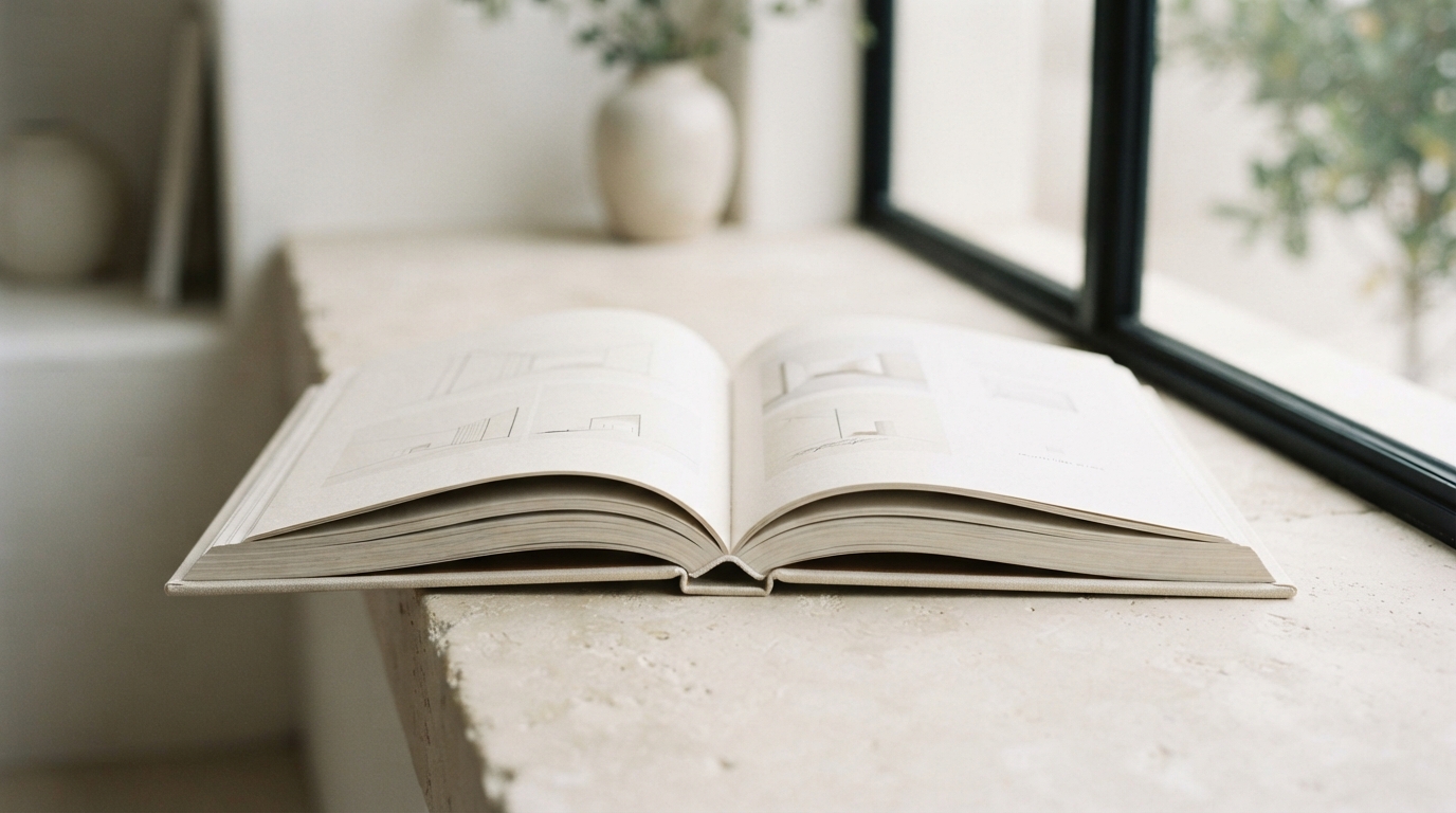 An open notebook on a stone window ledge, standing in for a prepaid API balance