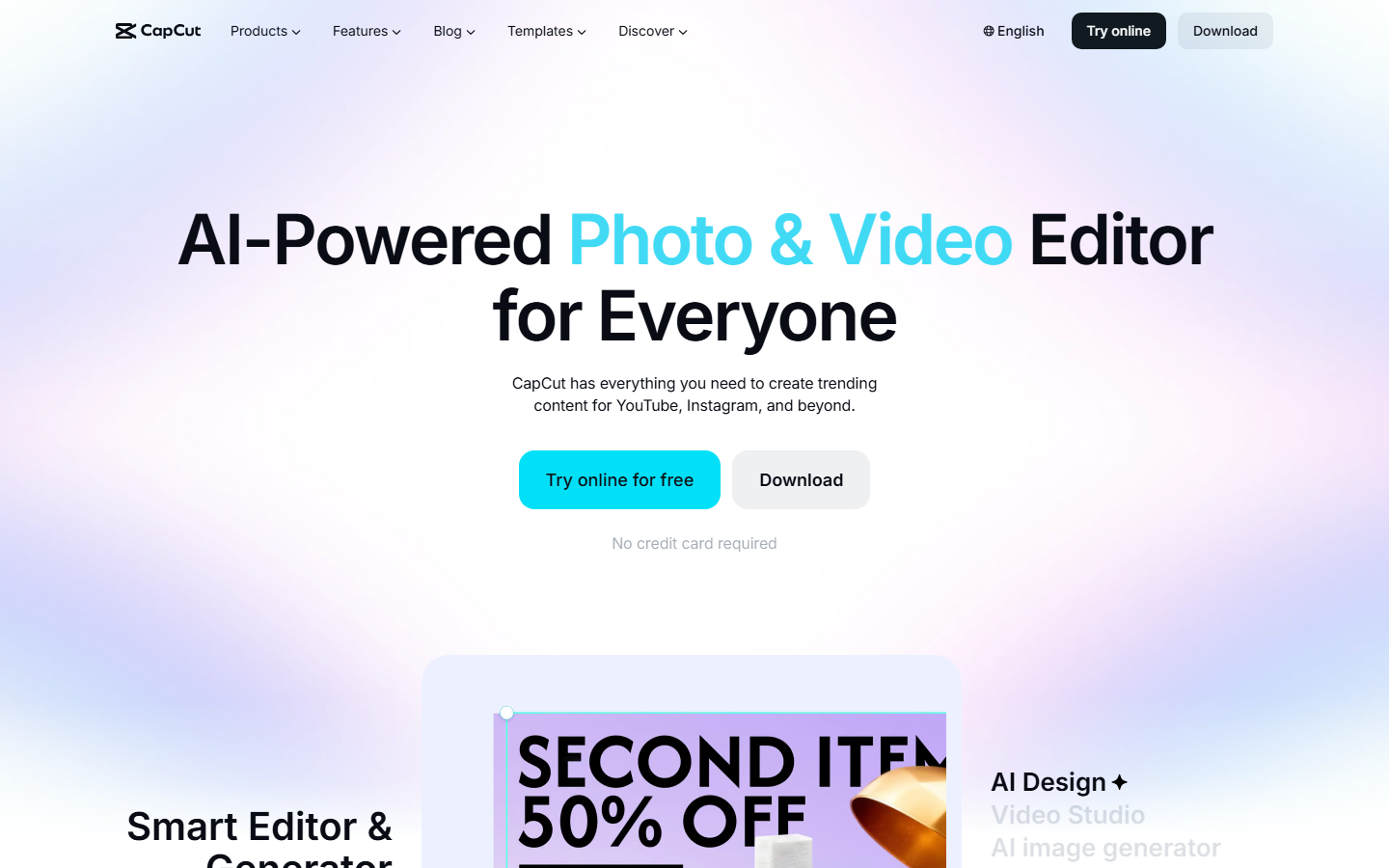 CapCut video editor