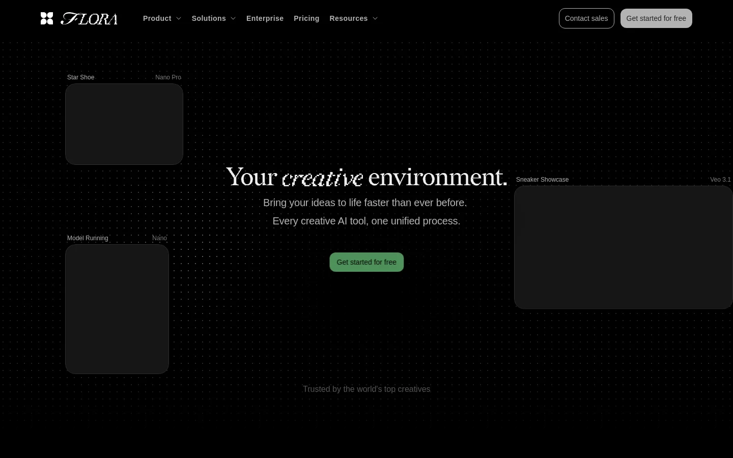 Collaborative AI canvas with shared visual workflow controls