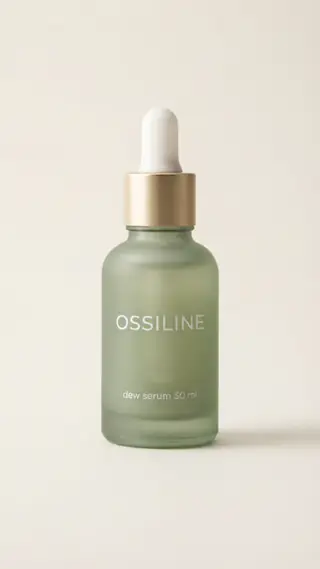 A 12 second vertical launch video for a made-up serum, made in Wireflow