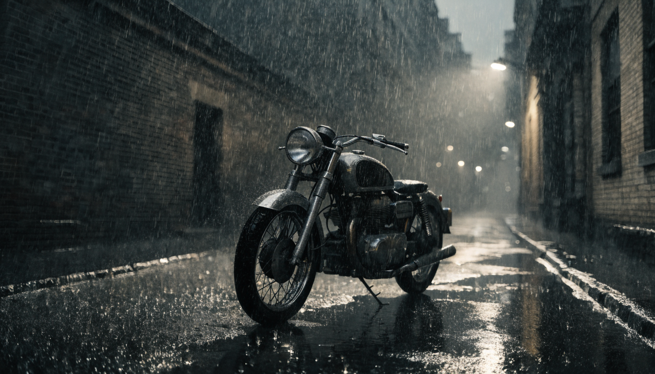 Hyperreal close-up of a ceramic vase with dramatic studio lighting generated by FLUX