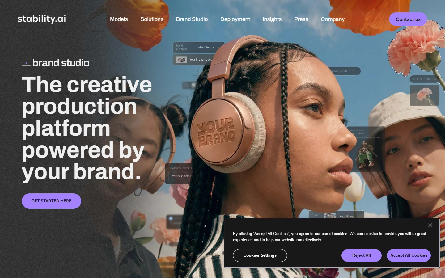 Stable Diffusion homepage