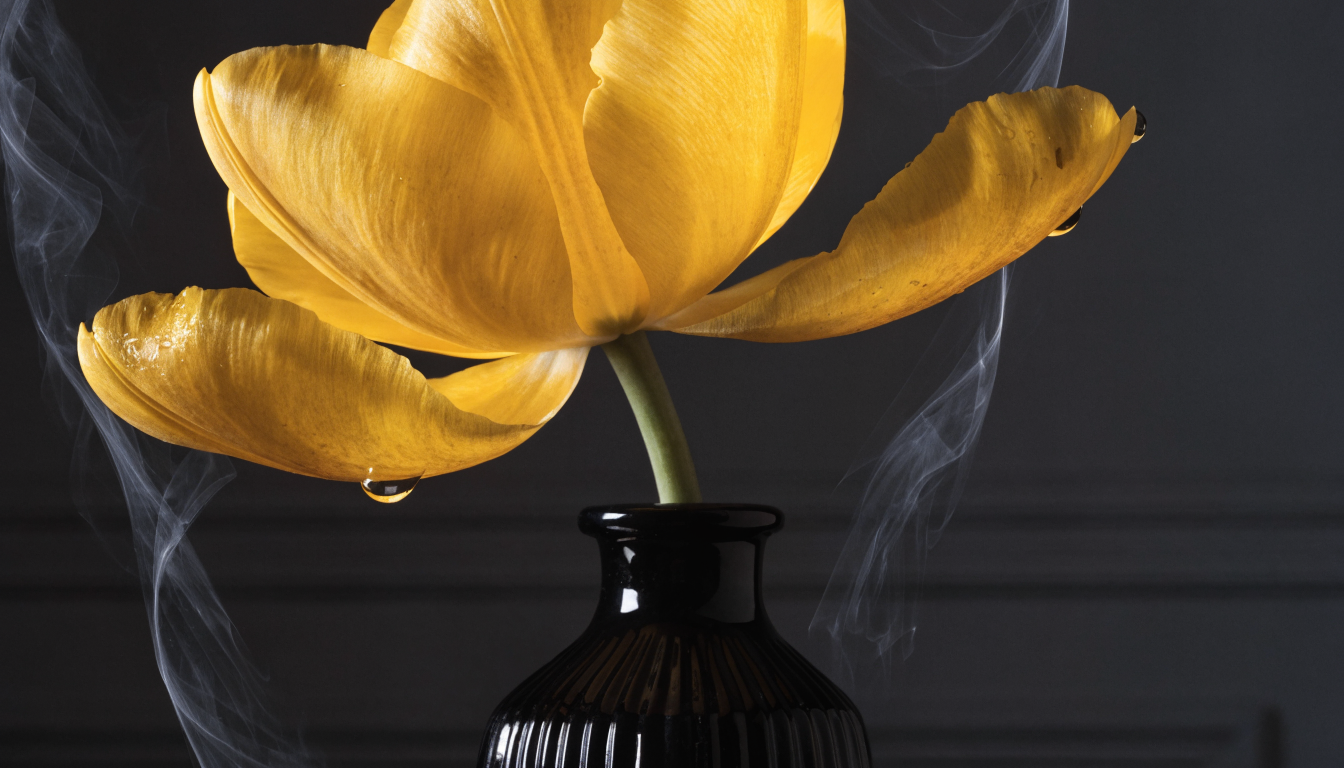 Close-up portrait showing AI-generated skin texture and lighting detail