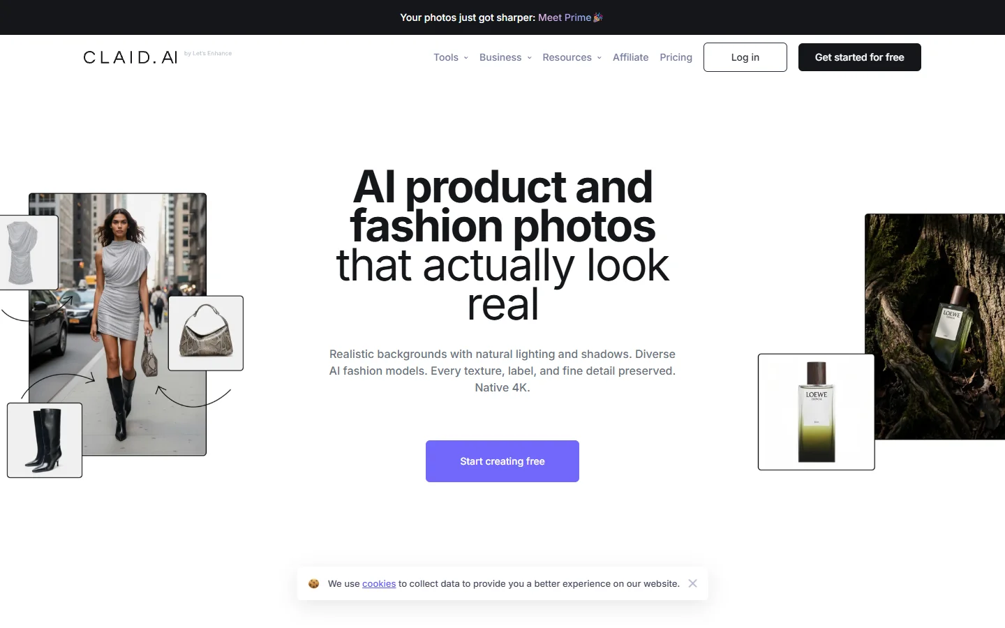 Claid.ai product photography automation platform