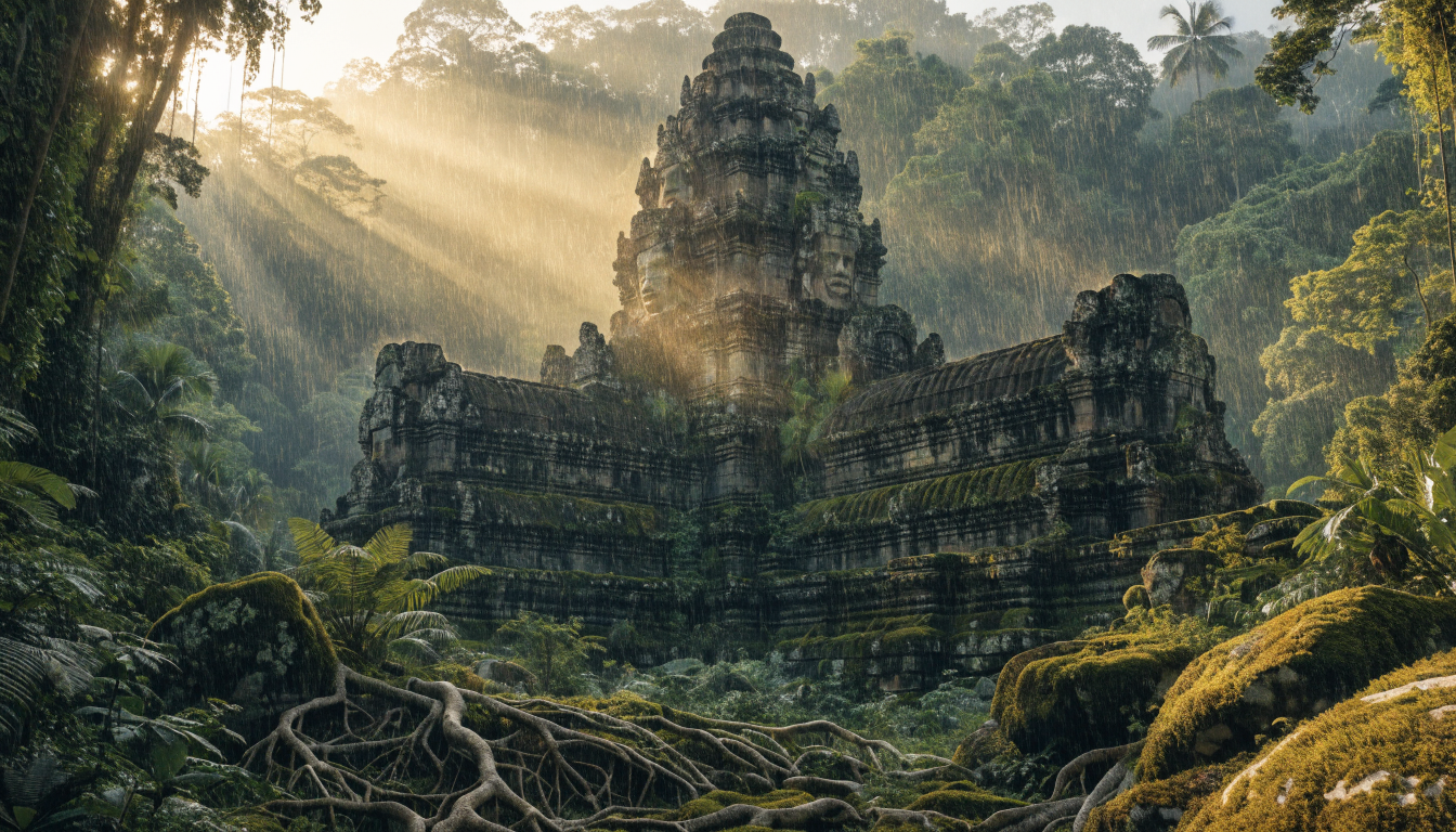 Close-up showing detailed hair strand separation with AI alpha matting on a portrait