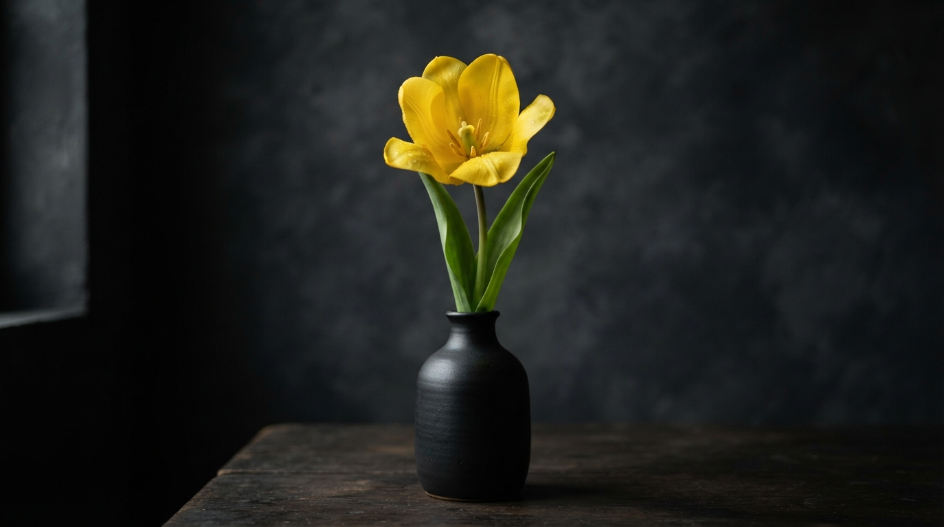 Detail shot of a rendered subject mid motion with strong volumetric lighting